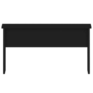 Schwarzer Couchtisch 80x50,5 cm