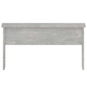 Betongrauer Couchtisch 80x50,5 cm