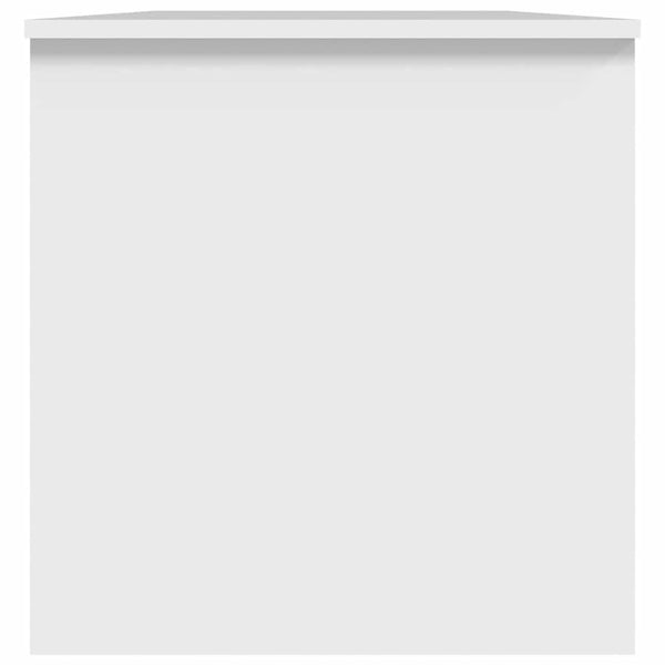 Weißer Couchtisch Holzwerkstoff 102 cm