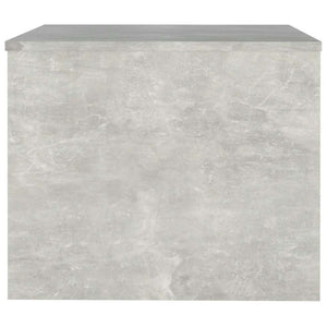Betongrauer Couchtisch 80x50 cm