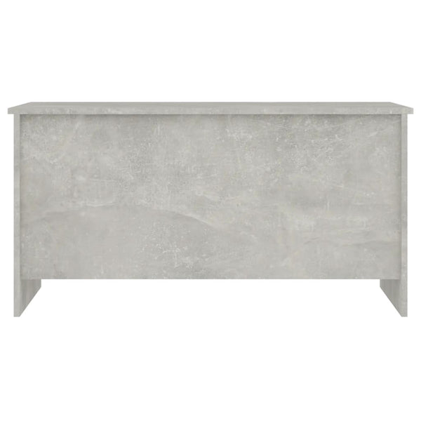 Betongrauer Couchtisch, 102 cm