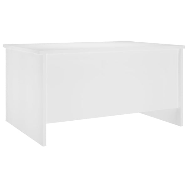 Weißer Couchtisch 80x55,5 cm
