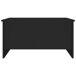Schwarzer Couchtisch 80x55,5 cm