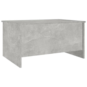 Betongrauer Couchtisch mit Stauraum