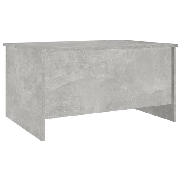 Betongrauer Couchtisch mit Stauraum
