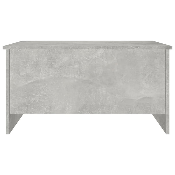 Betongrauer Couchtisch mit Stauraum