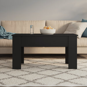Schwarzer Couchtisch 101x49 cm