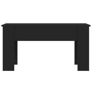 Schwarzer Couchtisch 101x49 cm