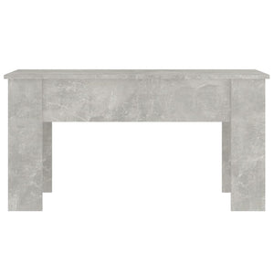 Betongrauer Couchtisch, 101 cm