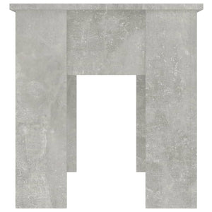 Betongrauer Couchtisch, 101 cm