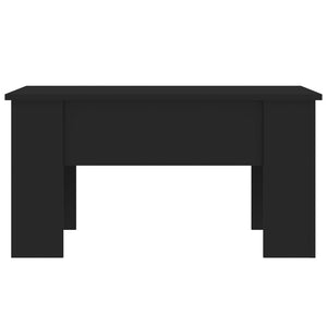 Schwarzer Couchtisch 79x49 cm
