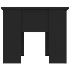 Schwarzer Couchtisch 79x49 cm