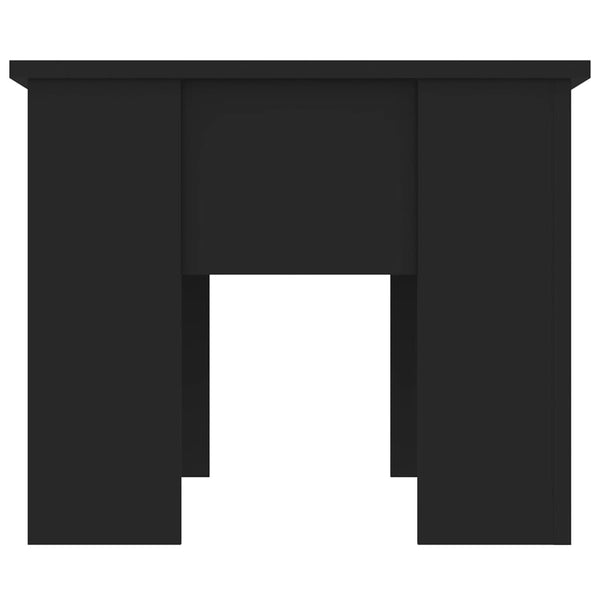 Schwarzer Couchtisch 79x49 cm