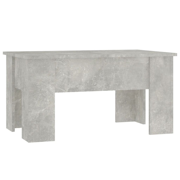 Betongrauer Couchtisch 79x49 cm