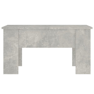 Betongrauer Couchtisch 79x49 cm