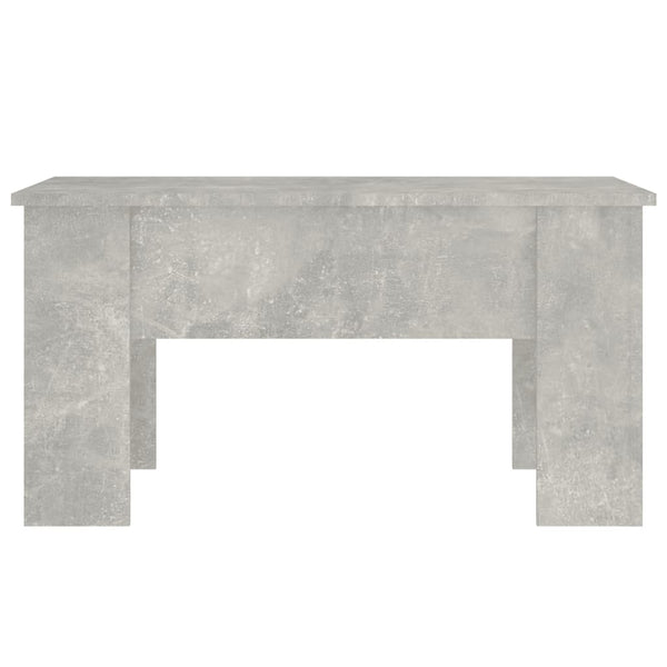 Betongrauer Couchtisch 79x49 cm