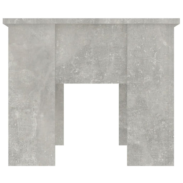 Betongrauer Couchtisch 79x49 cm