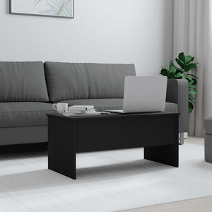Schwarzer Couchtisch 102x50,5 cm