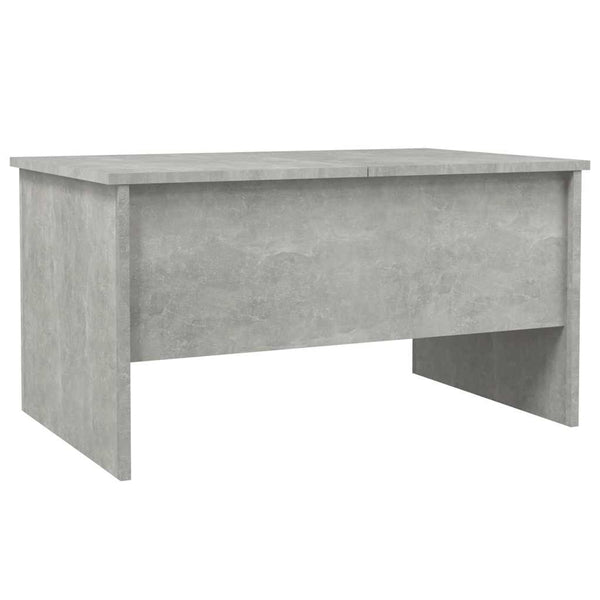 Betongrauer Couchtisch 80x50 cm