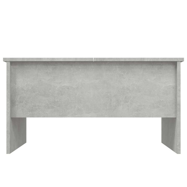 Betongrauer Couchtisch 80x50 cm