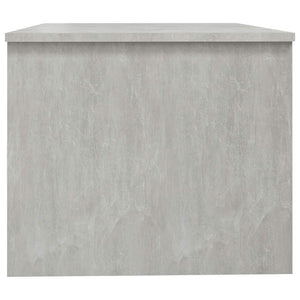 Betongrauer Couchtisch 80x50 cm