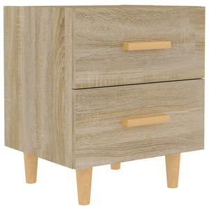 vidaXL Bedside Cabinet Sonoma Oak 40x35x47.5 cm