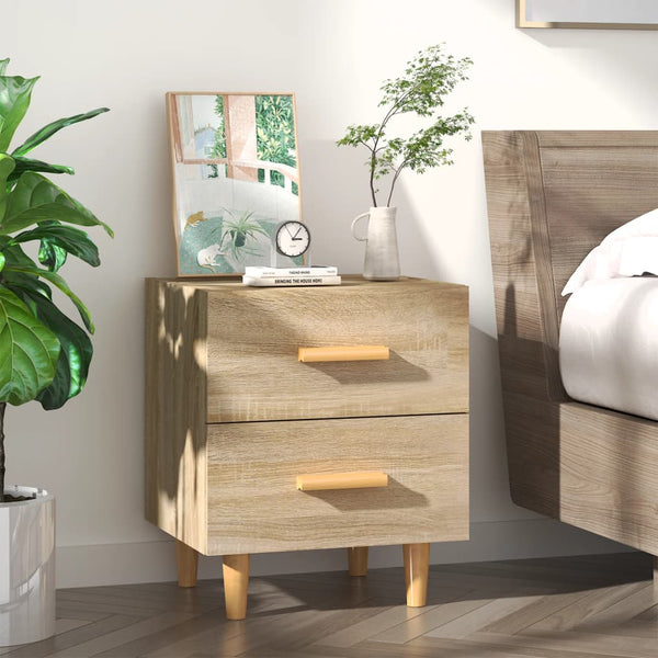 vidaXL Bedside Cabinet Sonoma Oak 40x35x47.5 cm