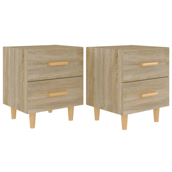 Nachttische Sonoma Eiche, 2er-Set