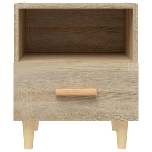 vidaXL Nightstand Sonoma Oak 40x35x47 cm