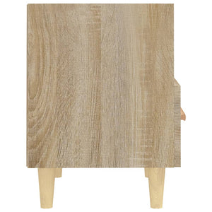 vidaXL Nightstand Sonoma Oak 40x35x47 cm