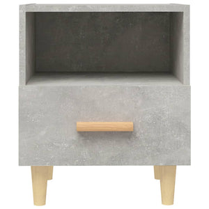 Betongrauer Nachttisch 40x35x47 cm