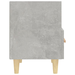 Betongrauer Nachttisch 40x35x47 cm