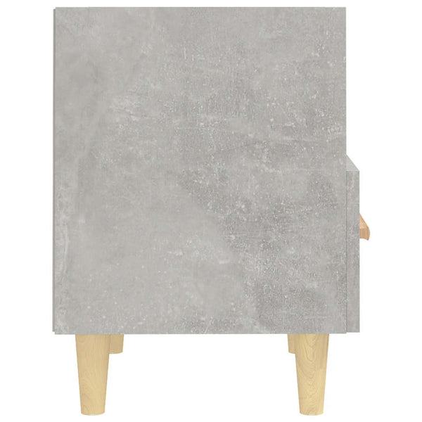 Nachttische 2er Set Betongrau 40x35x47 cm