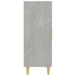 Betongraues Sideboard 70x34x90 cm