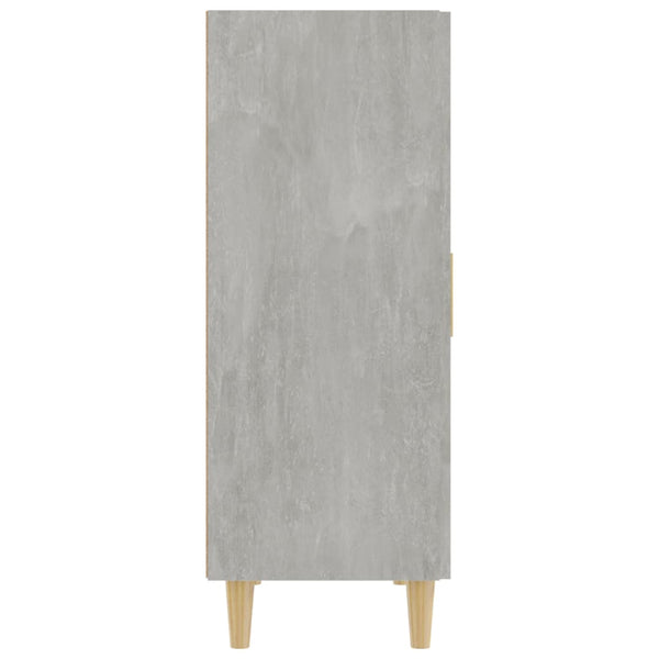 Betongraues Sideboard 70x34x90 cm