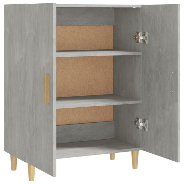 Betongraues Sideboard 70x34x90 cm