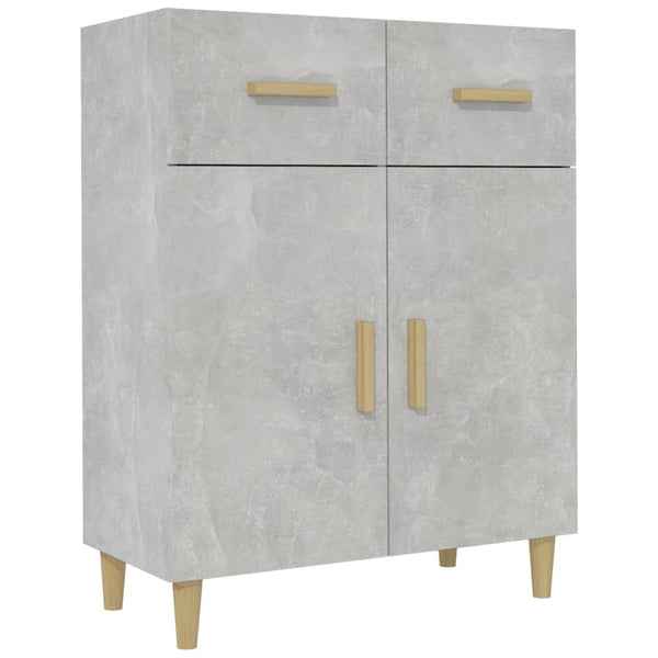 Betongraues Sideboard 69,5 cm