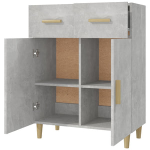 Betongraues Sideboard 69,5 cm