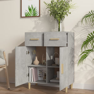 Betongraues Sideboard 69,5 cm