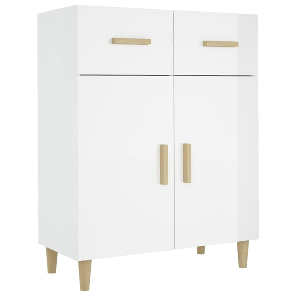 Hochglanz Weißes Sideboard 69,5 cm