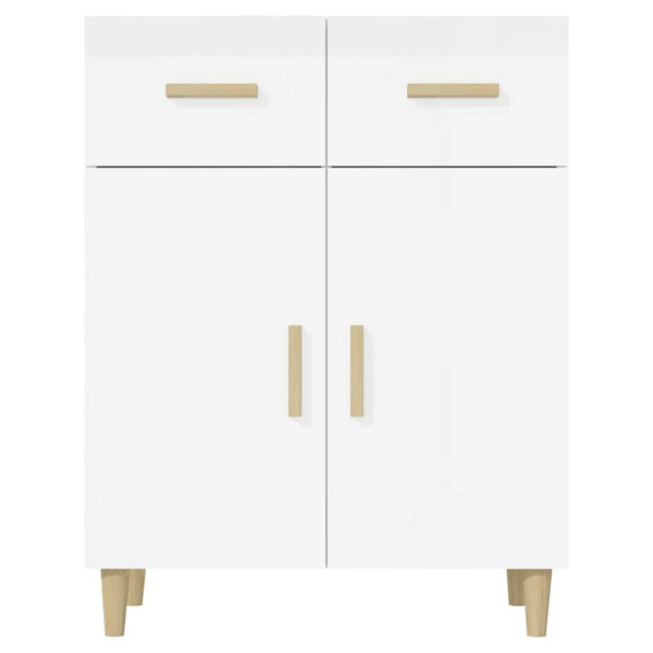 Hochglanz Weißes Sideboard 69,5 cm