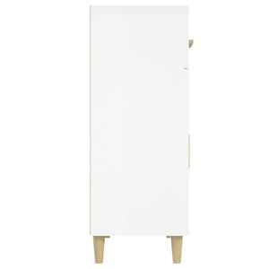 Hochglanz Weißes Sideboard 69,5 cm