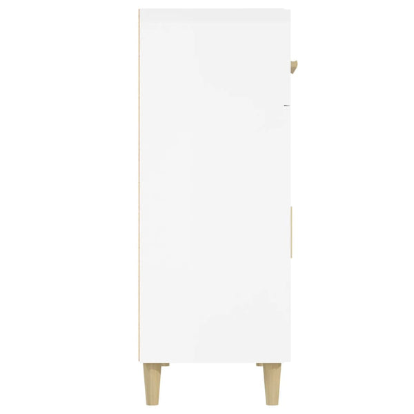 Hochglanz Weißes Sideboard 69,5 cm