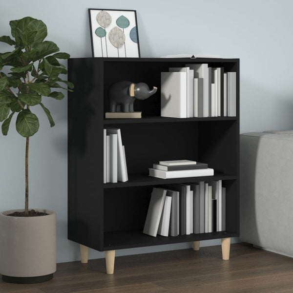Schwarzes Sideboard 69,5 cm