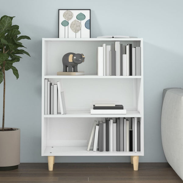 Hochglanz Weißes Sideboard 69,5x32,5x90 cm