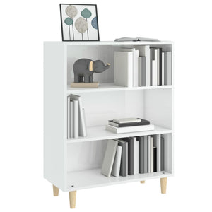 Hochglanz Weißes Sideboard 69,5x32,5x90 cm