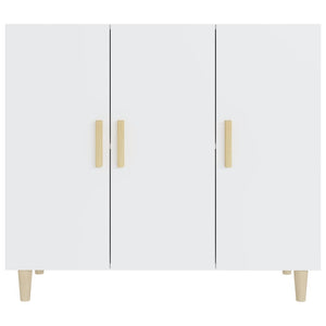 Sideboard Weiß 90x34x80 cm