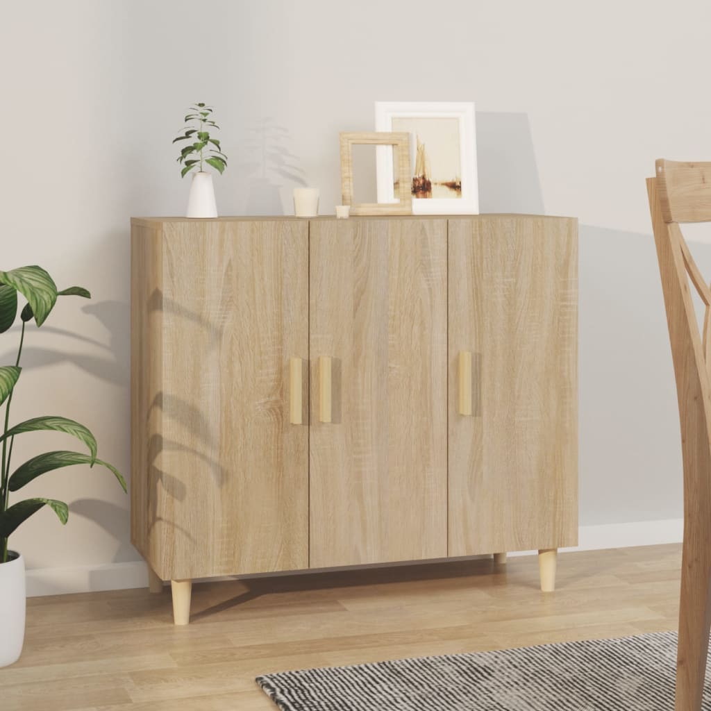 Sideboard Sonoma Eiche 90 cm