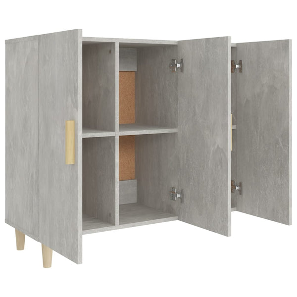 Sideboard Betongrau 90x80 cm