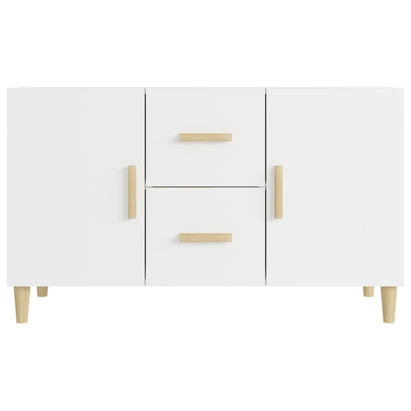 Weißes Sideboard 100 cm Holzwerkstoff